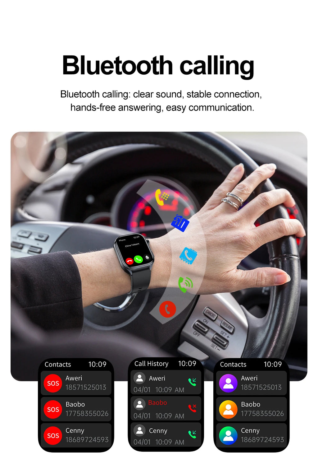 2026 New AI-Diagnosis Care Smartwatch Accurate ECG Uric Acid Lipids Blood Pressure Body Fat IP68 Waterproof Fitness Smartwatch