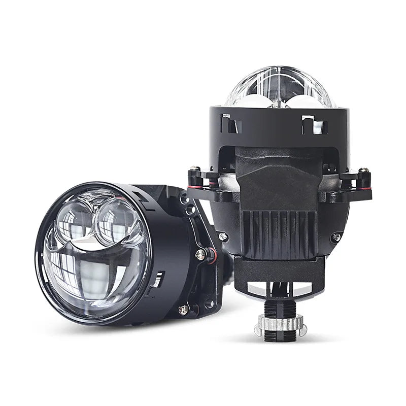 140W 3.0 Inch Dual Hyperboloid Bi LED Projector Lens 35000LM for Hella 3R H4 H7 9005/9006 Car Upgrade Accessories Retrofit