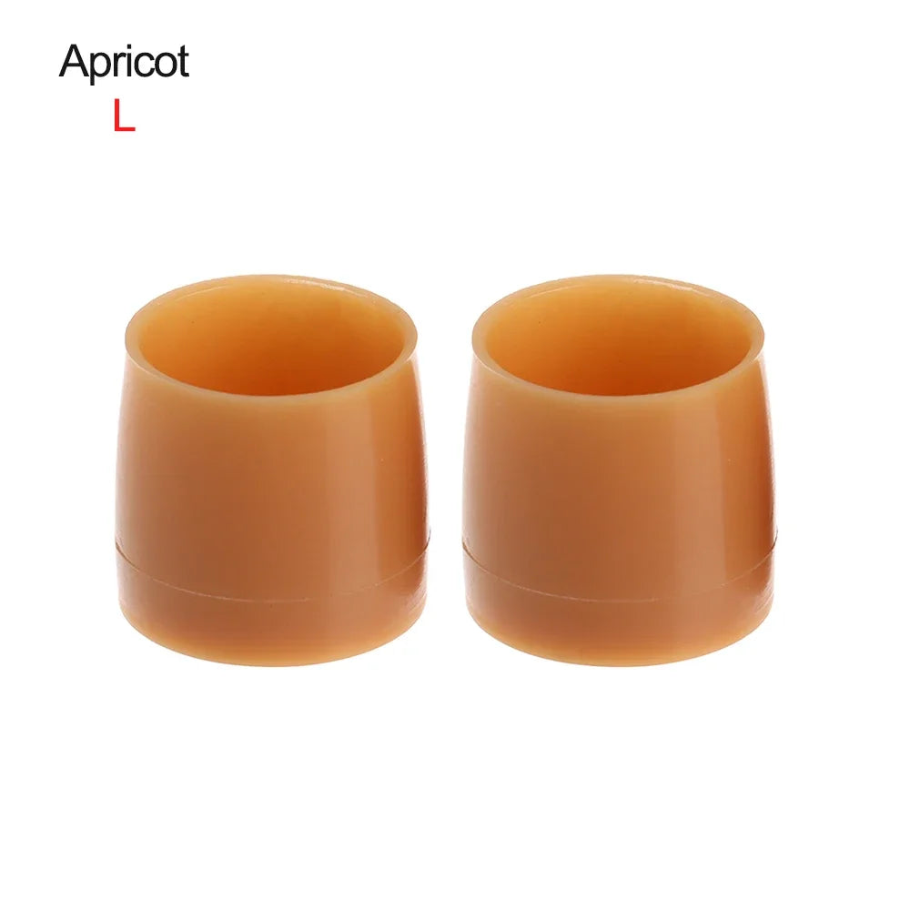 1 Pair  Heel Protector Useful Antislip High Heeler Stoppers Wearable Non-slip Round Heel Shockproof Shoes Accessories