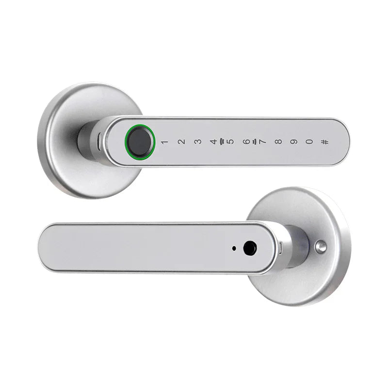 KERUI Tuya Smart Life Fingerprint Door Lock Bluetooth Electronic Lock 5-in-1 Fingerprint Password APP  Key for Home Apartment