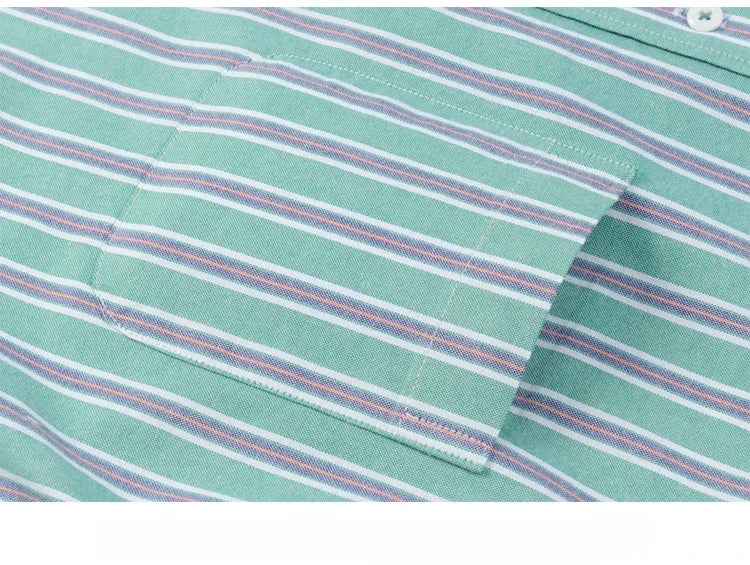 New In Shirt Summer 100%Cotton Short Sleeve Shirts for Men Slim Fit Formal Plain Shirt Designer Plaid Korean Popular Clothes