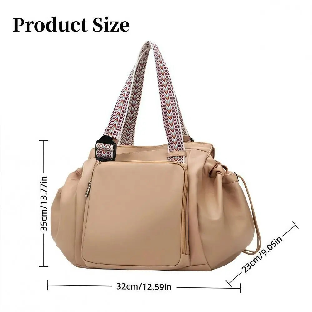 Multifunctional Travel Storage Bag Cradle Design Large Capacity Mommy Bag Waterproof Lightweight Women's Backpack