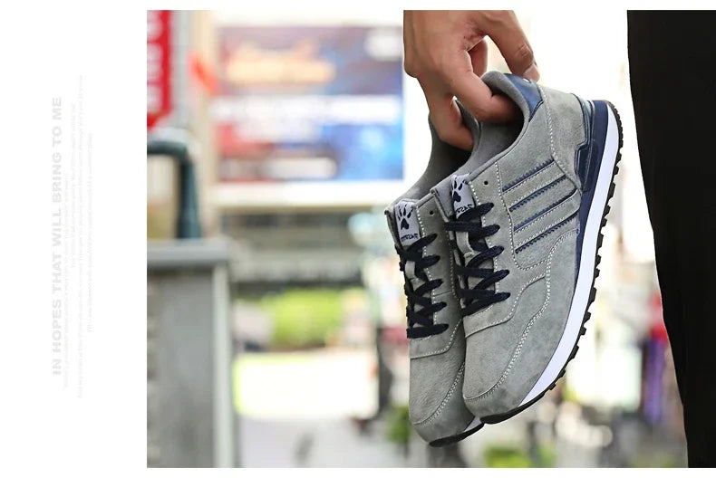 Spring Men Shoes Sneaker Trend Breathable Leisure Autumn Male Sneakers Non-slip Footwear Men Vulcanized Shoes Outdoor Walking