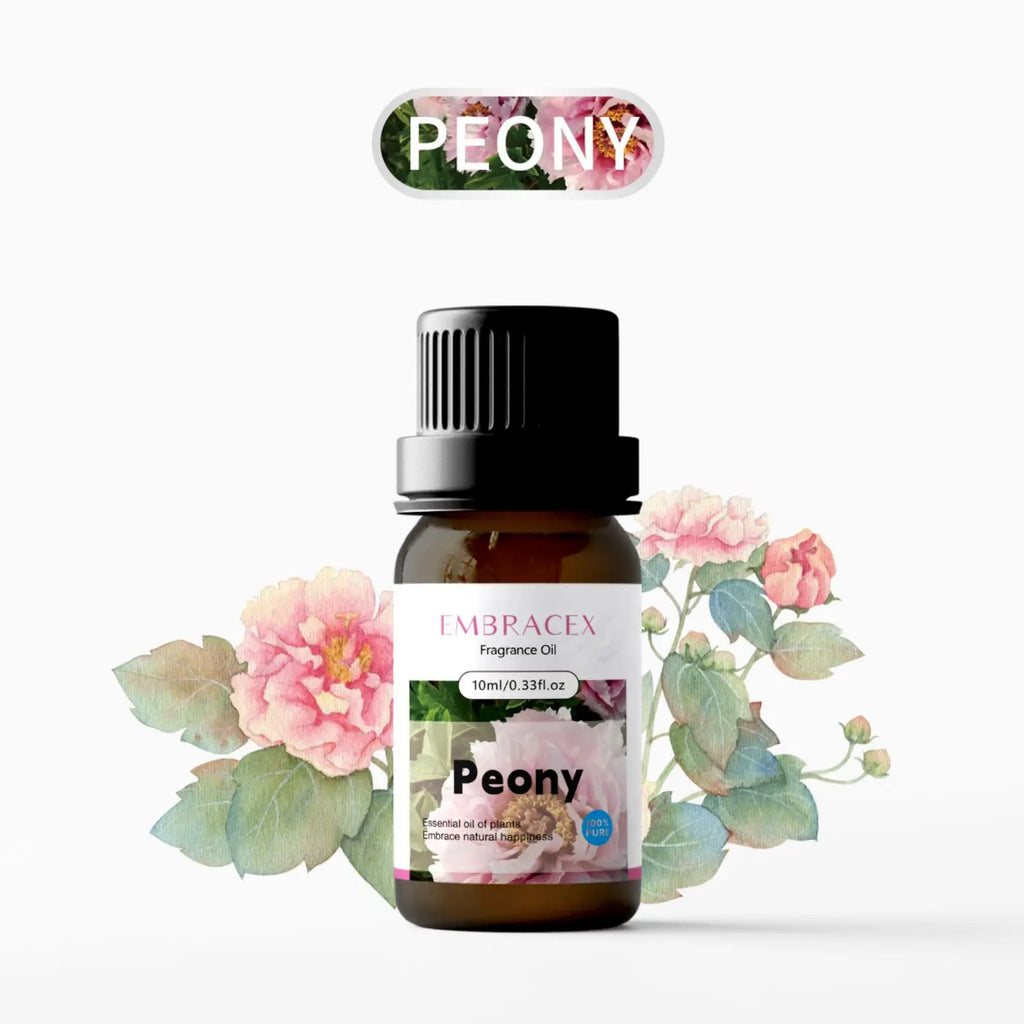 10ml Peony Essential Oils Flower perfume car Gifts women's perfumes essential oil car aroma diffuser car air-freshener