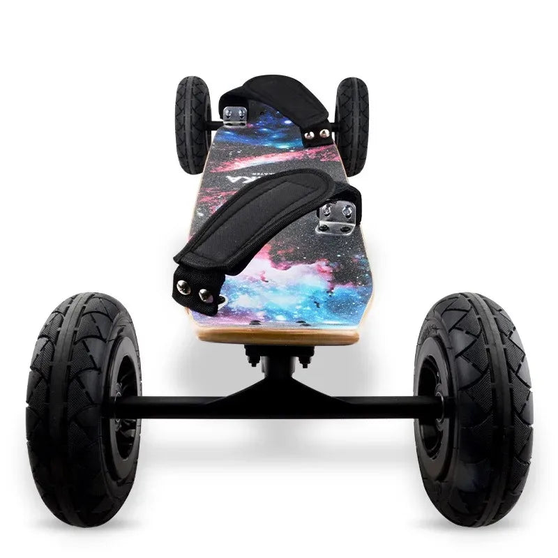 Wide Mountain Board Double Warp Skateboard Longboard