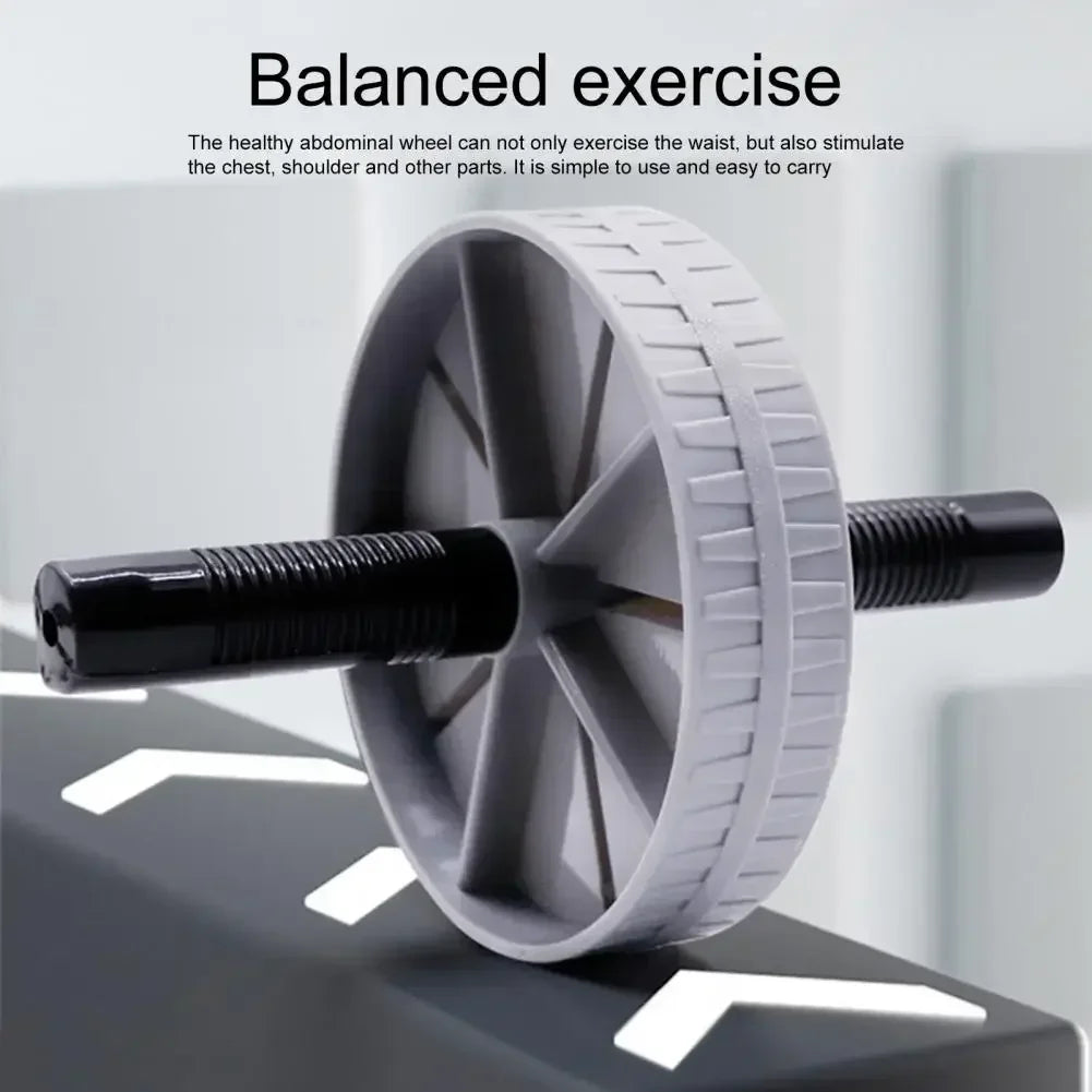 Workout AB Roller Wheel Non-slip Abdominal Roller No Noise Abdominal Trainer Abdominal Exerciser for Home Gym Strength Workouts