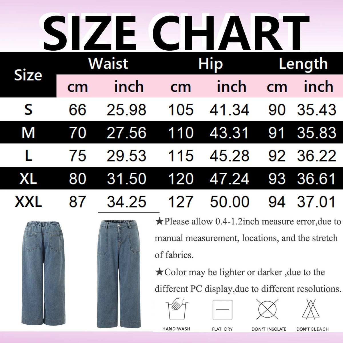 Wide Leg Jeans With Front Pockets For Women Cropped Micro Cut Pants High Waisted Patch Pocket Straight Leg Jeans Summer Pants