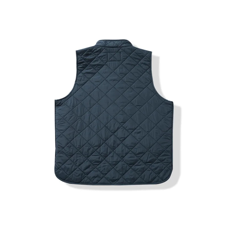 New corduroy thick plus cotton quilted vest for men for autumn and winter