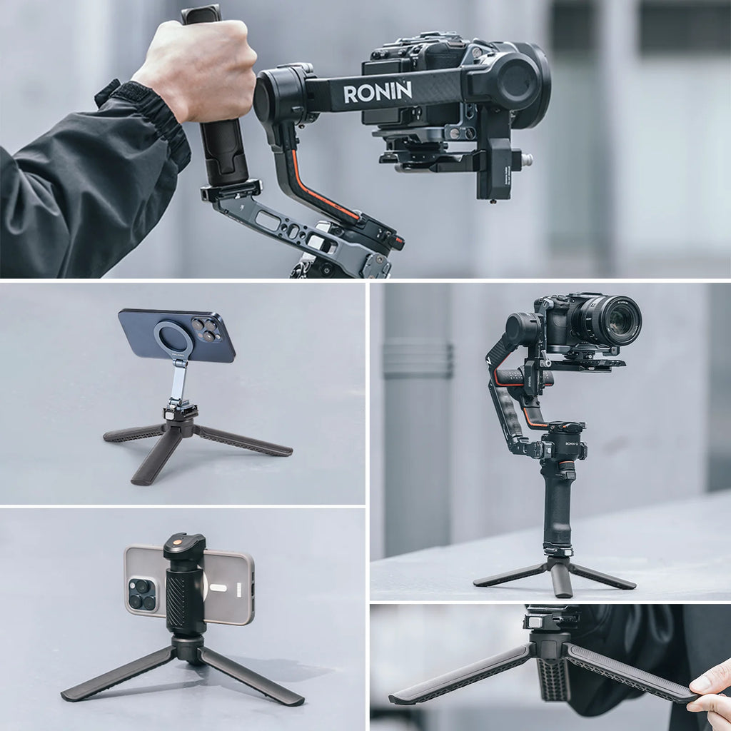 Ulanzi FALCAM TreeRoot Quick Release Desktop Tripod Portable Mini Tripod Handle for DJI Ronin Stabilizer F38 Quick Release Mount