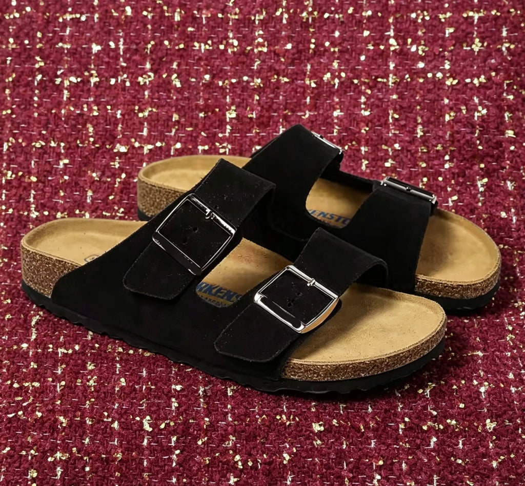 Unisex Trendy Leather Sandals 2026 New Arrival Non-Slip Comfort Casual Narrow Beach Shoes for Spring and Autumn