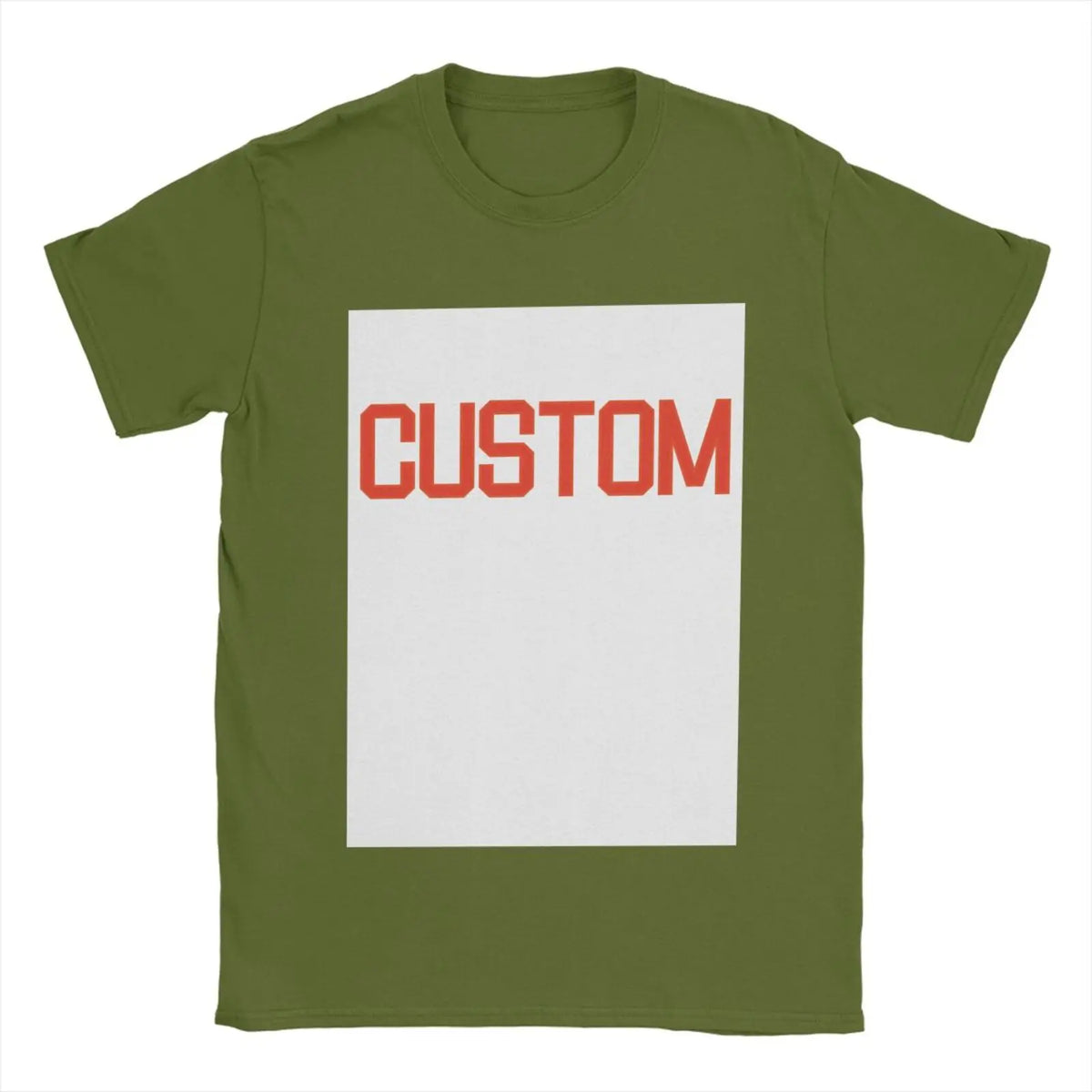 Premium Customized T Shirt Logo Picture Printing 100% Cotton Custom Brand T-Shirt Short Sleeved Print Your Own Design O Neck Tee