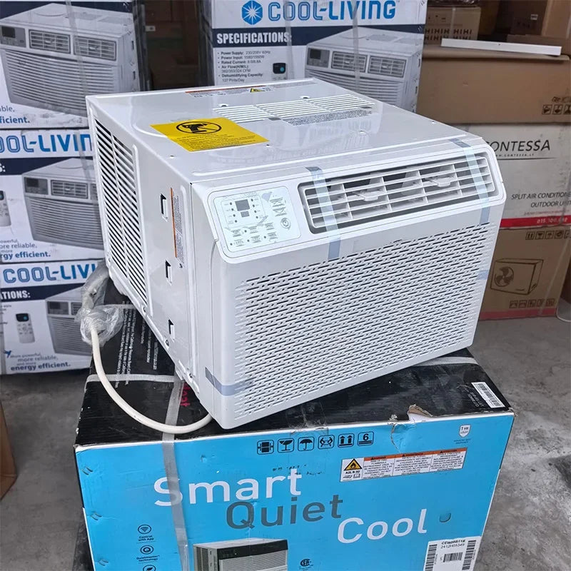 220V Window-Style Air Conditioner, 14,000 BTU, Cooling-Only, Home Use, Portable All-in-One Air Conditioner