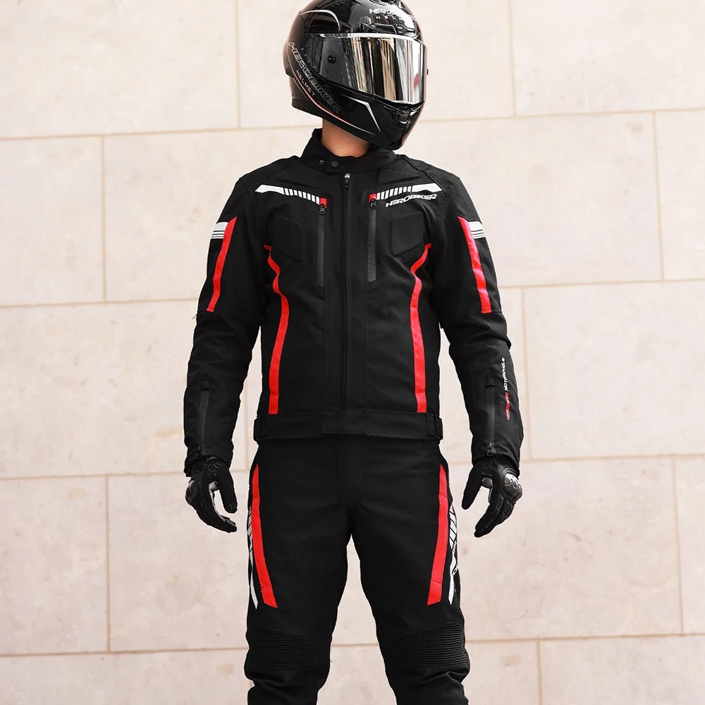 Motorcycle Jacket Waterproof Winter Warm Top