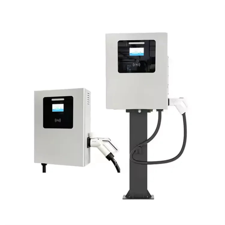 EV Charging Station 30kw 40kw 50kw GBT CCS2 CCS1 DC EV Fast Charger Electric Car Charger for Home Garage Use IP54 Rated