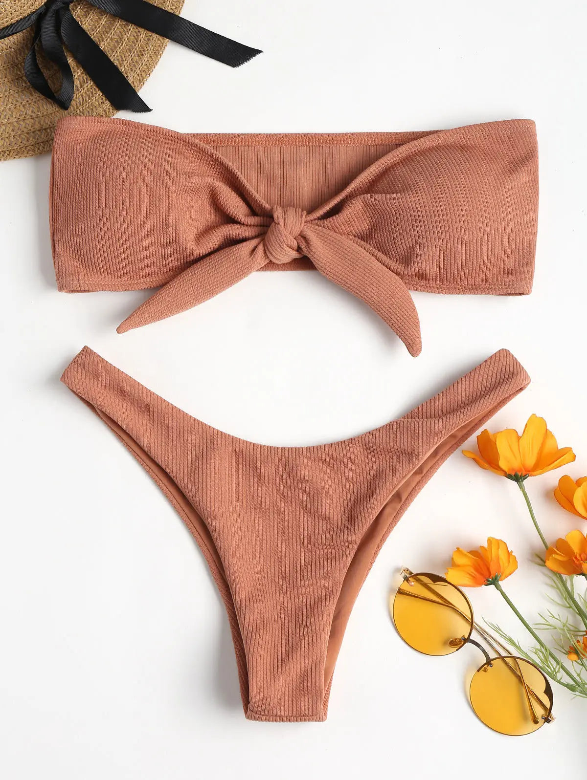 Summer Fashion Women Swimming Low Waist Bikini Bottoms Panties Ladies Sexy Bikini Bandage Shorts Bottom Swimsuit