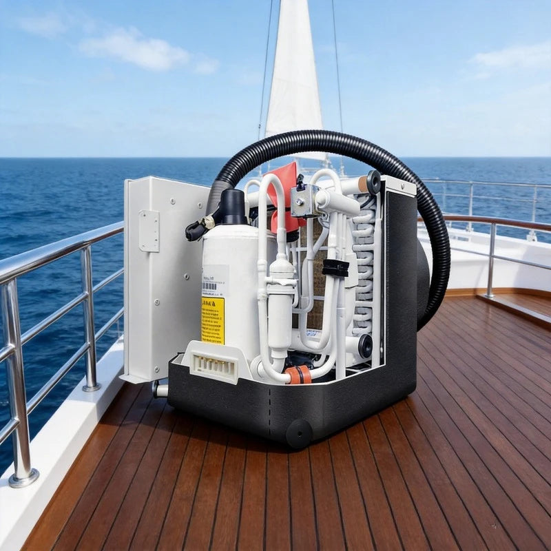 Marine air  fixed frequency and cooling anti-corrosion 5000-24000BTU steamship fishing boat passenger boat yacht air conditioner