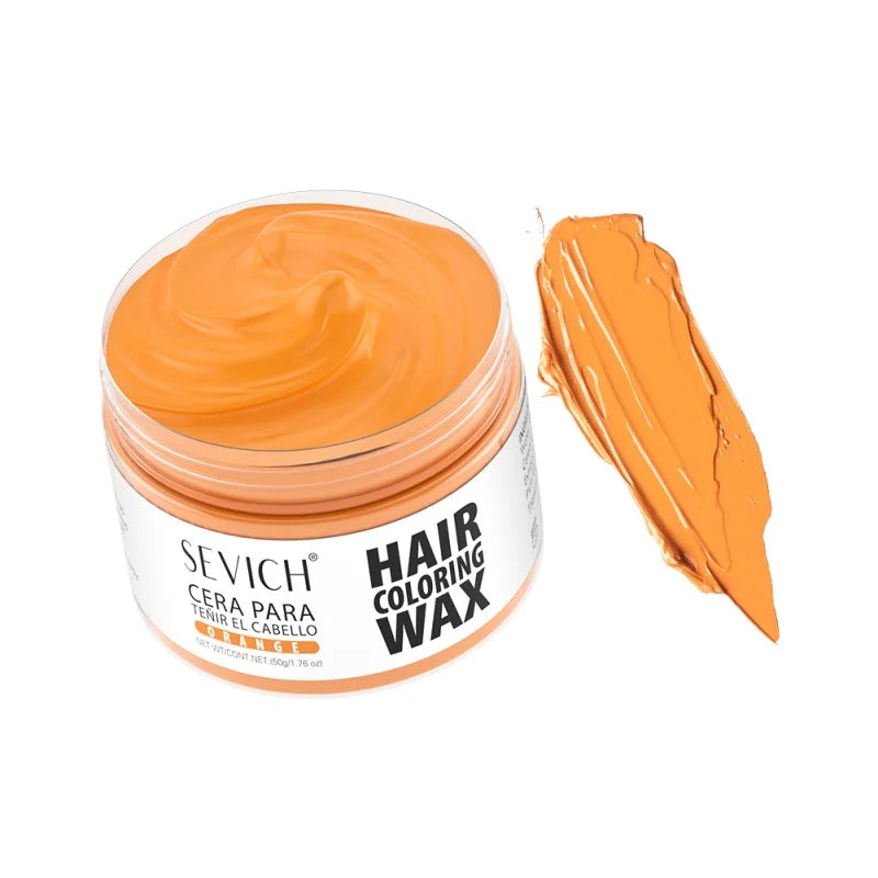 13 Colors Halloween Hair Colour Wax 50g/120g DIY Temporary Dye Hair Mud Wax Hair Colour Cream For Daily Party Cosplay Men&Women