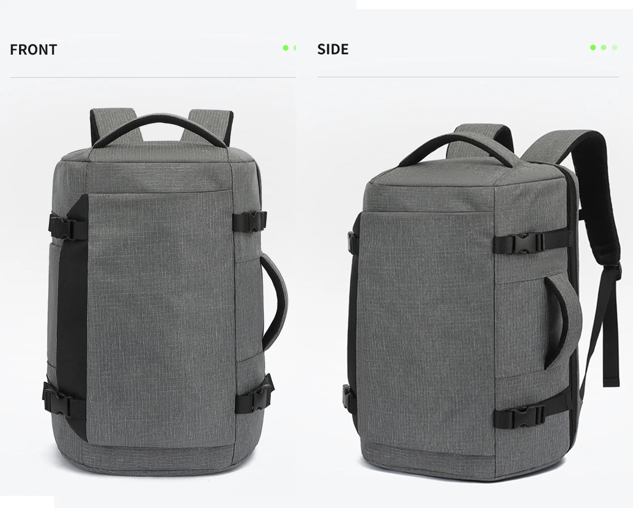 Multi Functional Travel Backpack for Women, Waterproof, Large Capacity, Dry Wet Separation, Commuting, Business Trip, Computer L