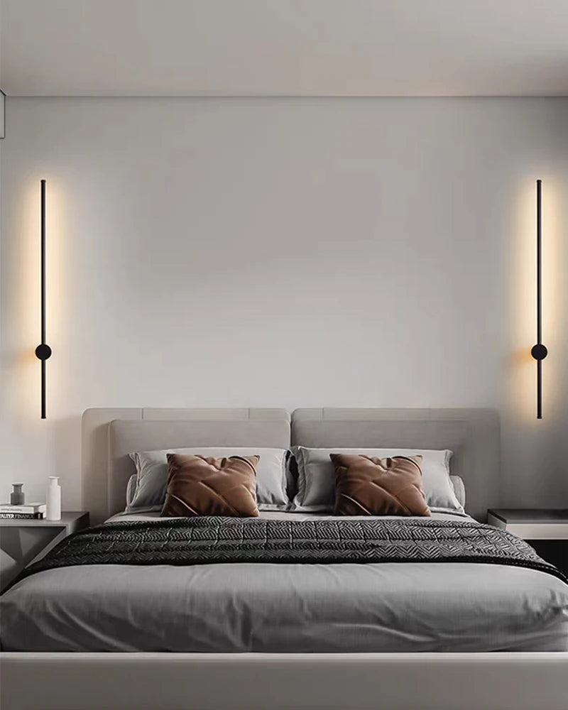 350° Rotatable LED Wall Lamps for TV Background Aluminum Hardwired LED Wall Lights Corridor Wall Sconce for Bedroom Living Room
