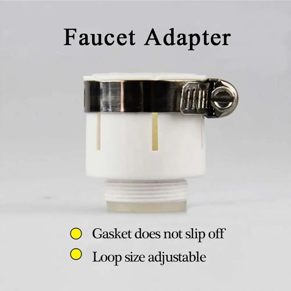 1Set Booster Nozzle Extender 360 Degree Faucet Water Saver Universal Rotating Bubbler Dual Mode Bathroom Kitchen Tools