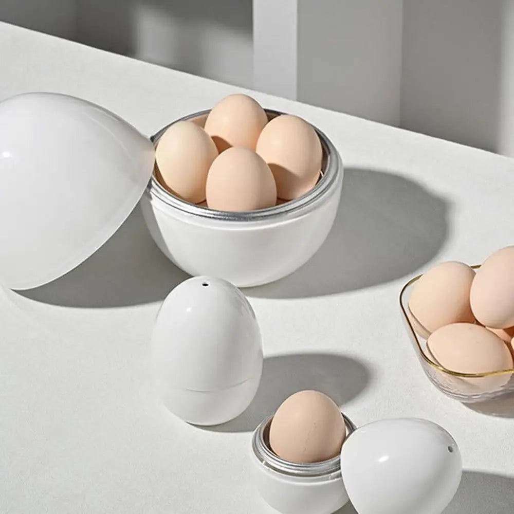 Microwave Egg Steamer Microwave Boiled Egg Maker Rapid Egg Cooker for Hard Soft Boiled Egg Egg Boiler Kitchen Gadgets
