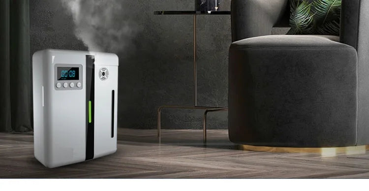 300m³ Aromatherapy Dispenser Hotel Commercial Dispenser Mall Automatic Aroma Essential Oil Diffuser Home Fragrance Air Purifier