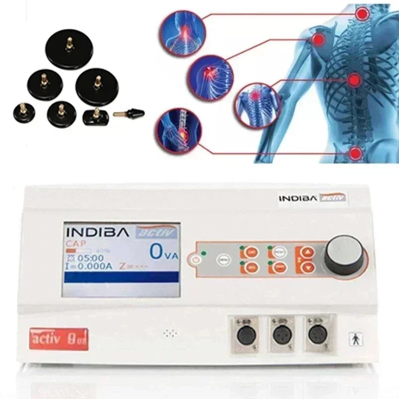 2026 new CET RET Thermal System Indiba Tecar Intelligent Diathermy Machine Physiotherapy 448khz ER45 Body Shaper