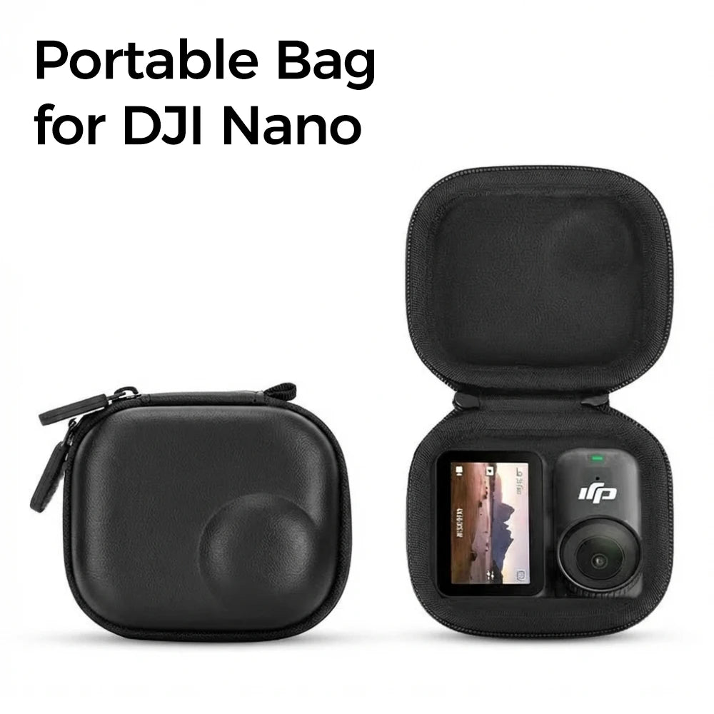 Case for DJI Osmo Nano Screen Protector Tempered Glass Film Lens Cover Cap Bag for DJI Nano Accessories