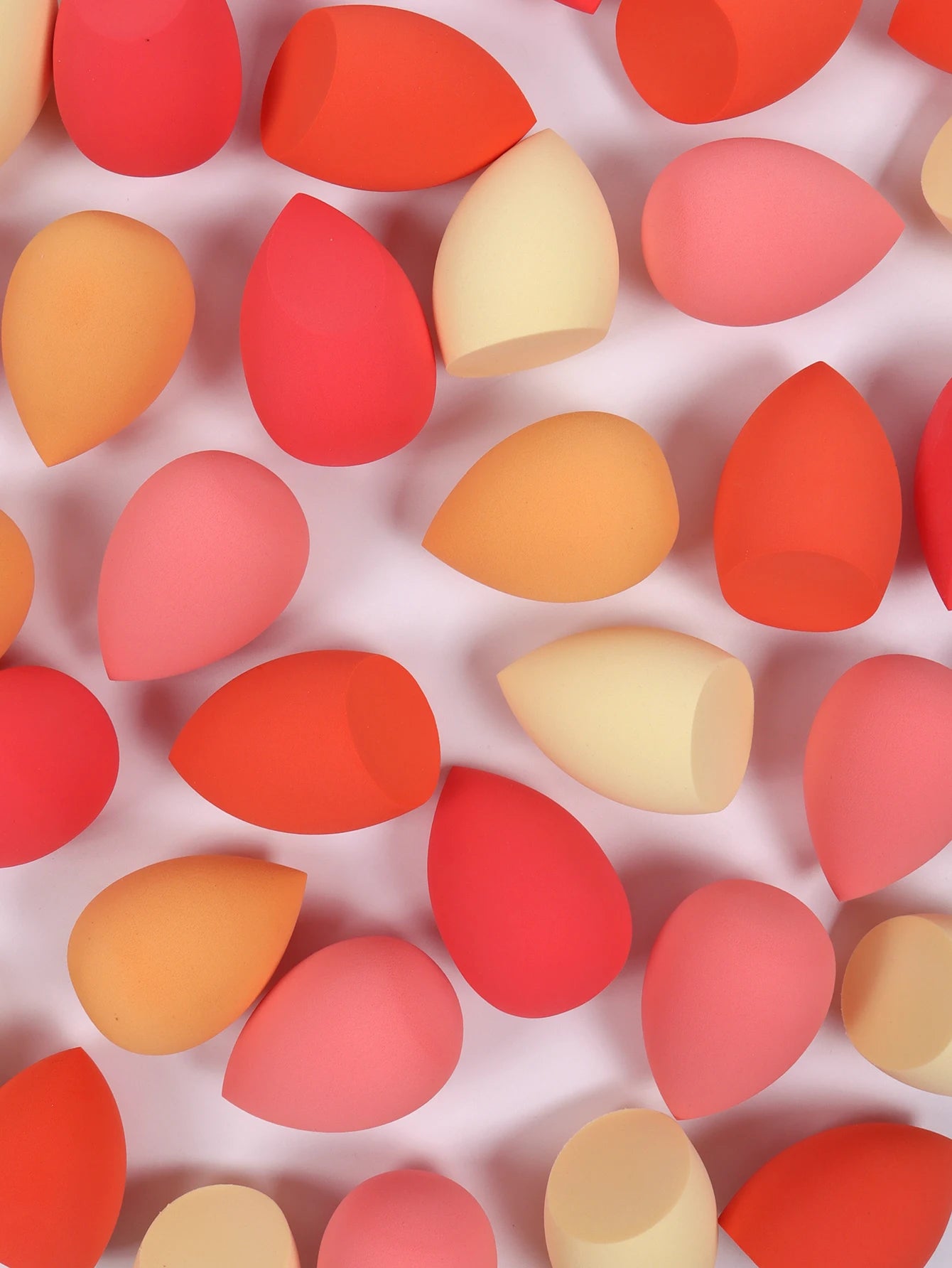 25 Beauty Eggs (Makeup Sponges), Foundation Makeup Mixed Beauty Sponges, Flawless Application for Liquid, Cream and Powder, Multi-Color Makeup