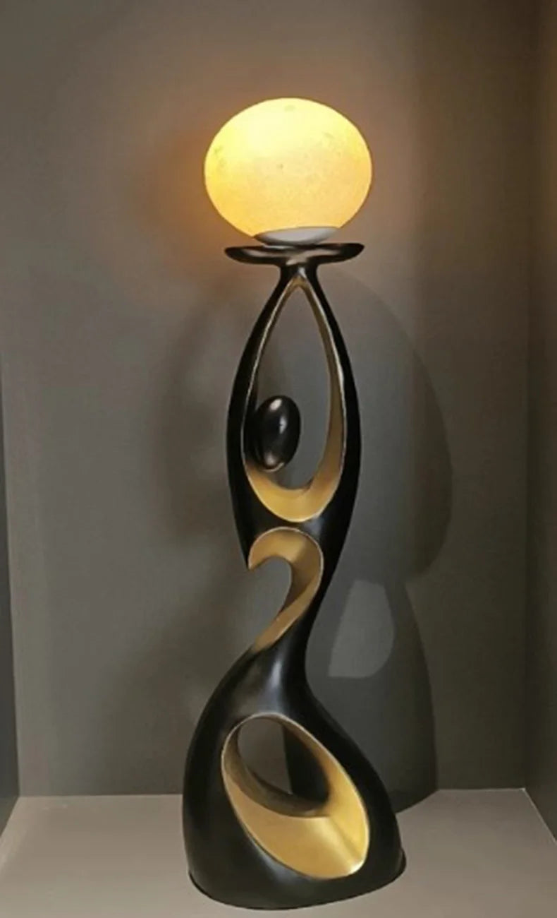 Modern minimalist LED floor lamp, living room, bedroom, study, Nordic Ins style creative remote control dimming vertical lamp, i