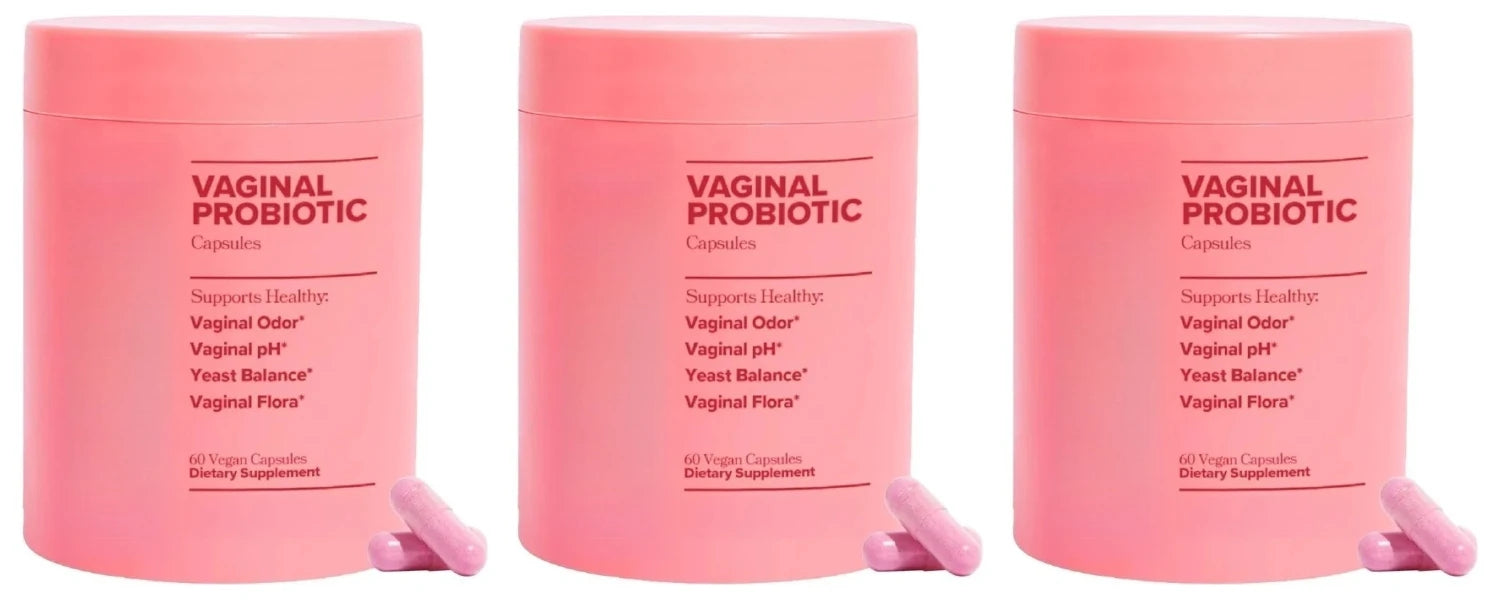 Women's Probiotic Capsules with Lactobacillus Acidophilus Rhamnosus Reuteri 5 Billion CFU Support Wellness Balance 60 Capsules