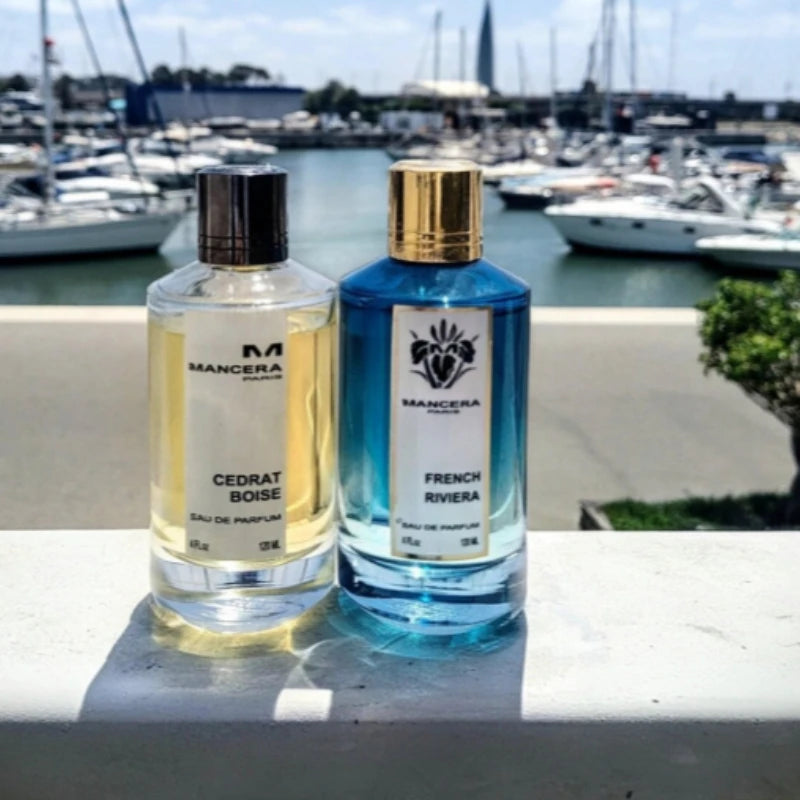 Mancera Parfum Lasting Perfume and Colognes Aromatic Aquatic Vanille Fragrance Fresh Sea Notes Lemon Citrus Refreshing 120ml