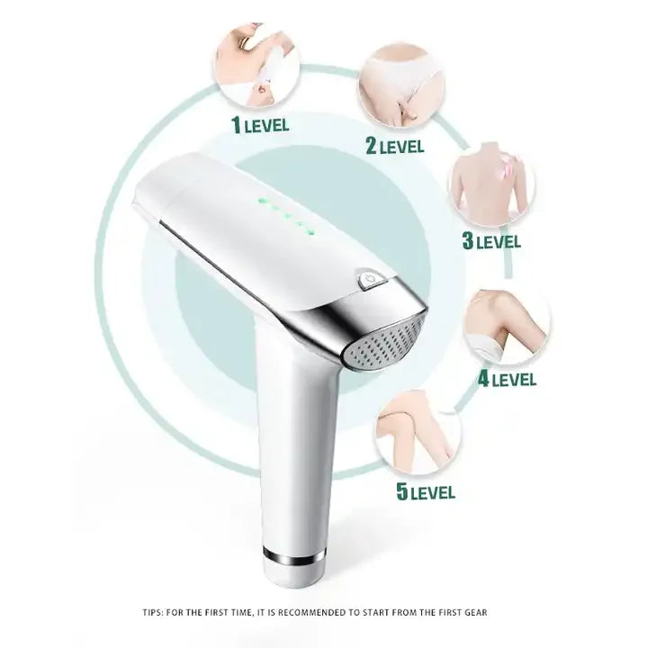 New Ice‑Cooling Handheld IPL Epilator, 900000 Flashes for Home Use