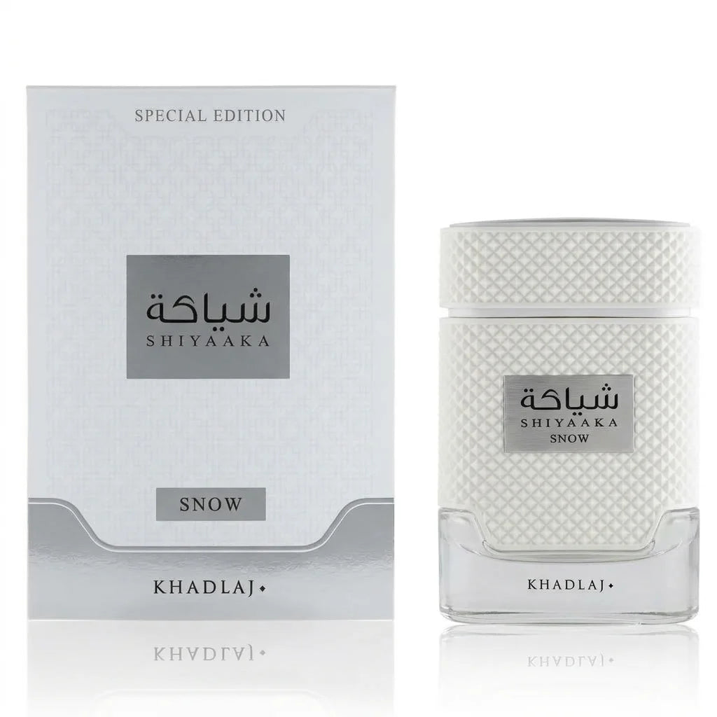 Luxury Special Edition Shiyaaka Snow Shadow Perfume Long Lasting Fragrance Arabian Eau De Parfum Spray Body Mist Unisex Scent