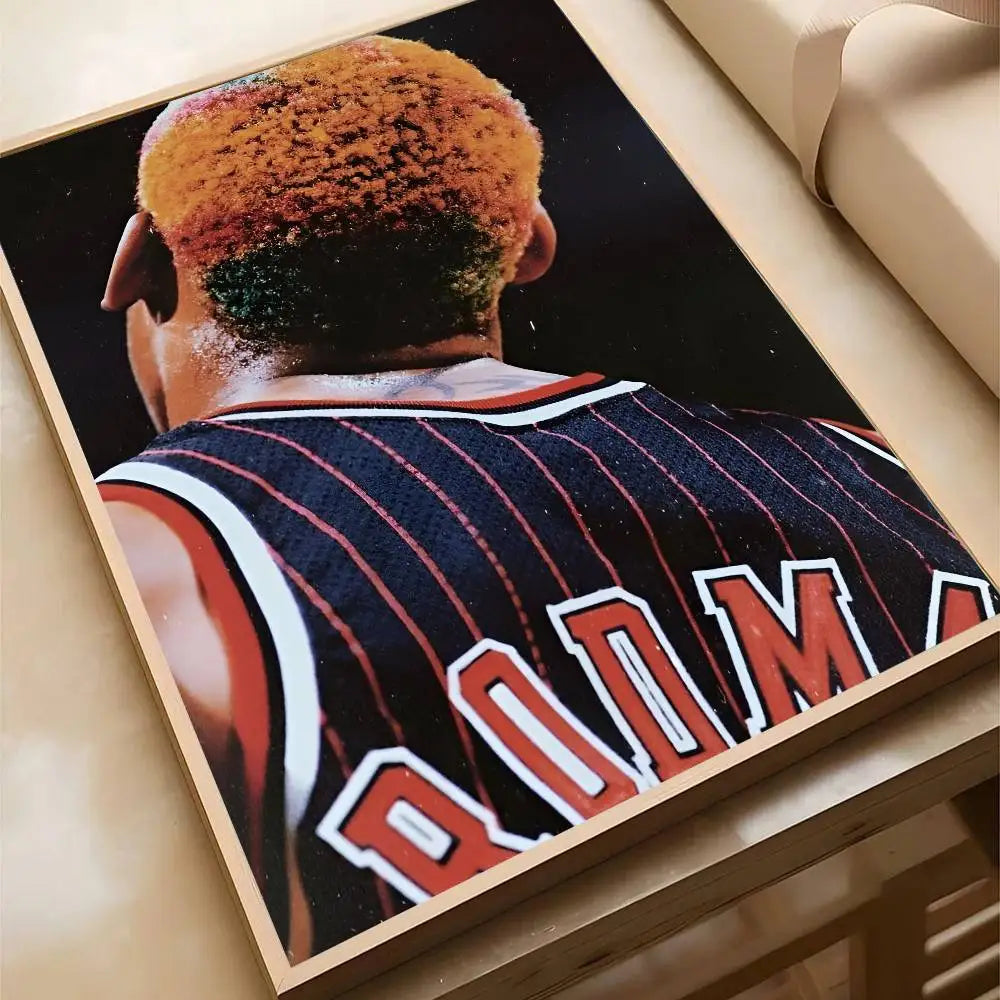 Rodman Poster Wall Art Printing Waterproof Home Living Bed Room Bar Aesthetic Decor