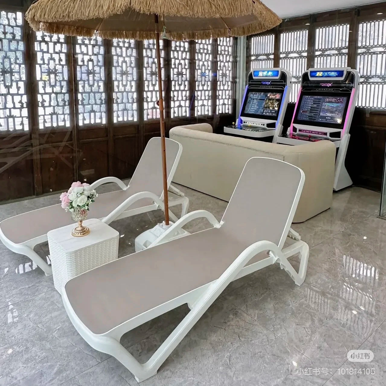 Suitable for Outdoor Pool Loungers, Swimming Pools, Bed Reclining, Hotel Parks, Hot Springs, Bathhouses,Bathing,Open-air Resting