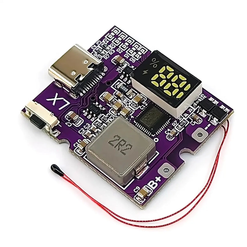 Persevering- 22.5W Power Bank Bidirectional Fast Charging Mobile Power Module for Lithium Battery Charger Support PD/QC, Type-C