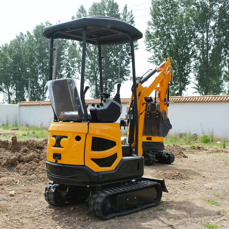 Customized Agricultural Efficient Digging Tools 1200 KG Hydraulic Crawler Mini Digger EPA/Euro 5 High Quality Small Excavator