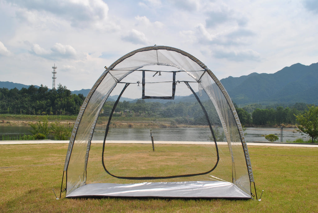 Weather Resistant Outdoor Clear Tent for Bike Trip Camping Picnic Winter Sports Transparent Fishing Shelter Garden 4 Season
