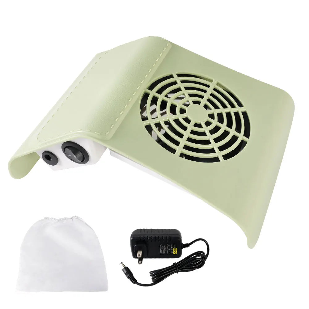 Nail Vacuum Cleaner Manicure Machine Tools Strong Power Nail Dust Collector With Remove Filter Nails Extractor Fan Nail Art Tool