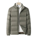 Men Winter Stand Collar Down Jacket Warm Windproof Coat Men Casual Lightweight Puffer Jacket Waterproof High Quality jacket Male