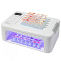 UV LED Lamp for Press On Quick-drying Nail Dryer With Hand Pillow Wear Nail Drying Lamp Foldable for Curing All Gel Nail Polish