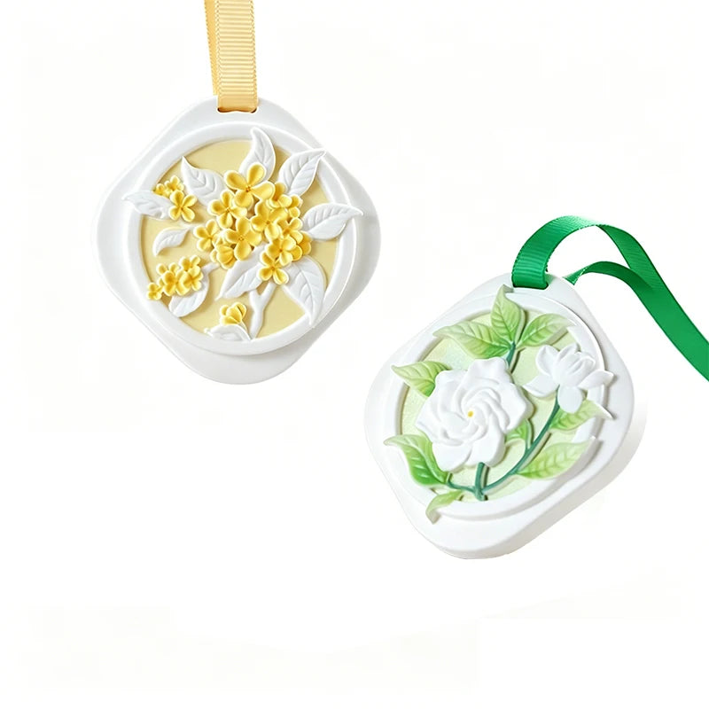 Plant Aroma, Aromatherapy Gypsum Sheet, Household Wardrobe Aroma Hanging Decoration, Car Solid Perfume Fragrance