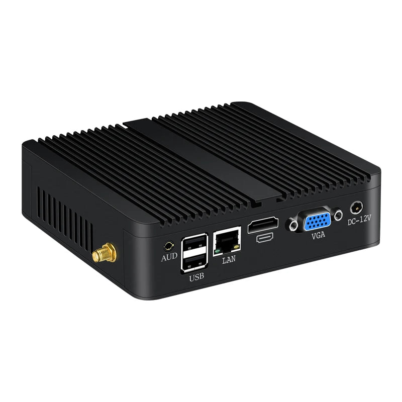 Intel Core I7-4500U I5-5200U I5-4200U Mini PC with 4xUSB3.0 4xUSB2.0 1xHDMI 1xVGA Support Pfsense Linux Computer Win10 Ready