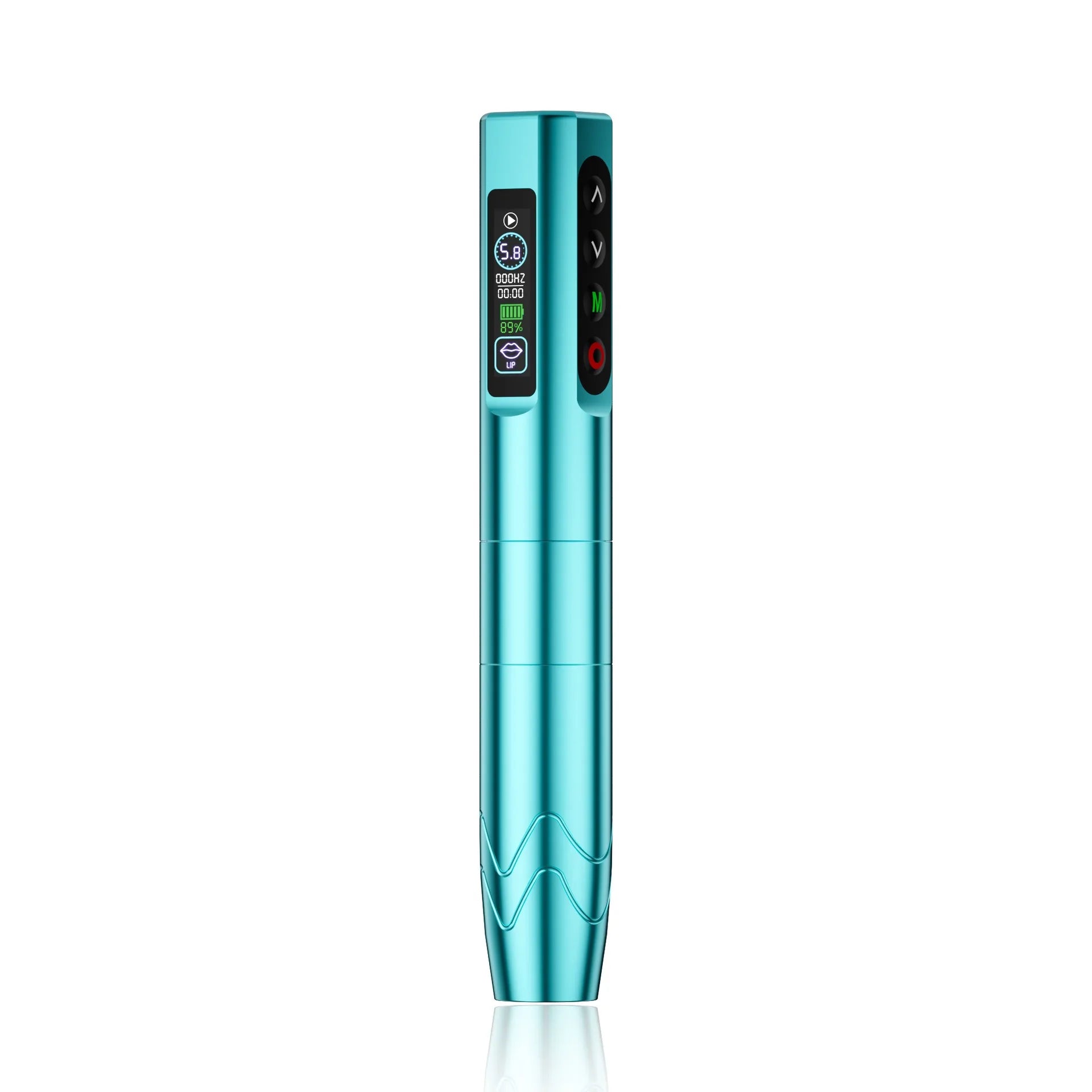 Ybeauty Embroidery Machine Wireless Lithium Battery Pen Hollow Cup Motor Machine P9 Tattoo Pen Color Screen Tattoo Tool