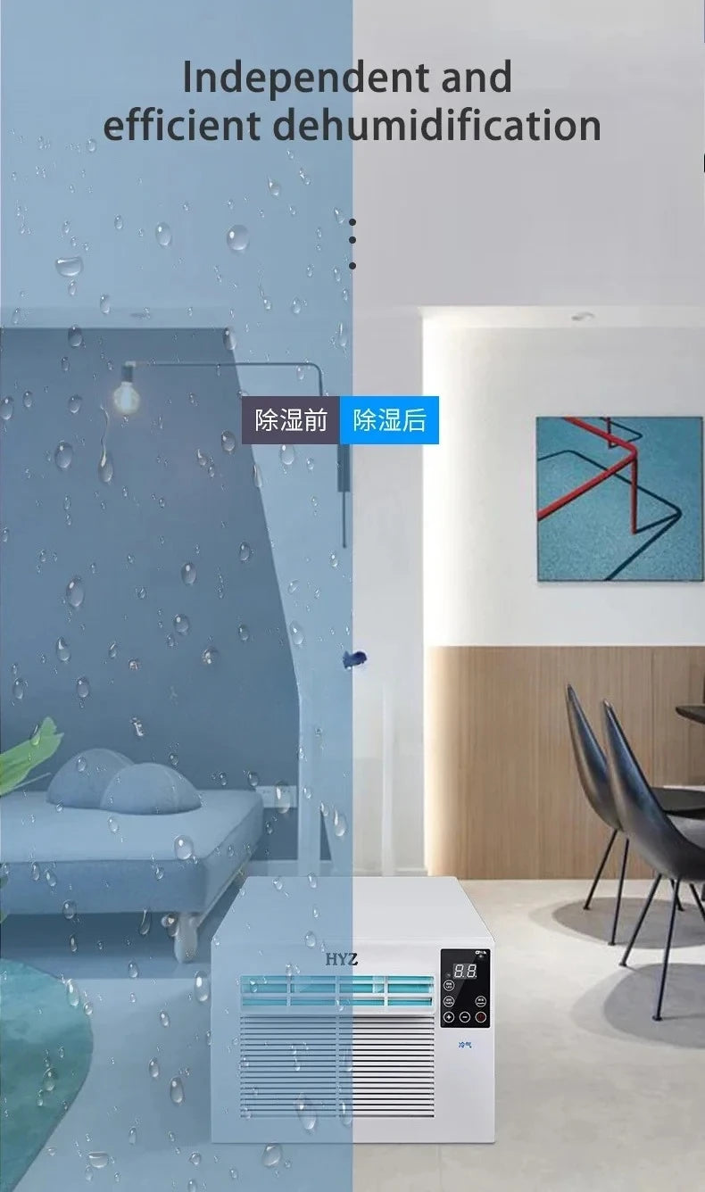 Portable Outdoor Air Conditioner Mosquito Net Air Conditioner Indoor Dormitory Portable Drainless Tent Mini Air Conditioner 220V