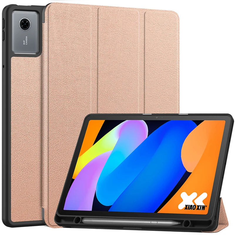 Coque For Lenovo Idea Tab 11 TB336FU Case With Pen Holder Magnetic Leather Fold Smart Cover For Xiaoxin Pad 11 2025 TB335FC Case