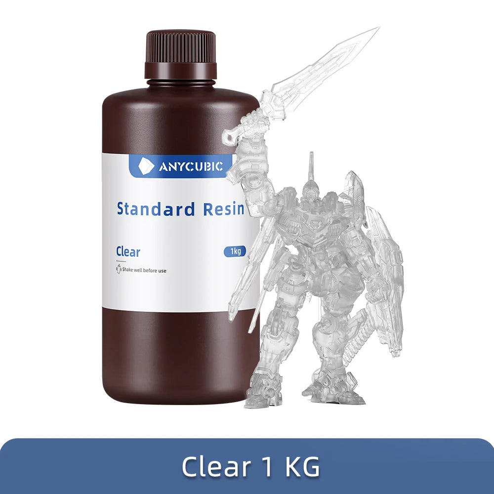 ANYCUBIC Standard Resin 405nm UV Resin LCD 3D Printer Photosensitive Resin For Photon Mono 7 Pro Figurines 3D Printing Materials