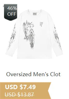 Y2K Retro Hoodie Men Printed justice Print Pullover Sweatshirt Harajuku Hip Hop Streetwear Oversized Jacket Unisex Zipper Hoodie