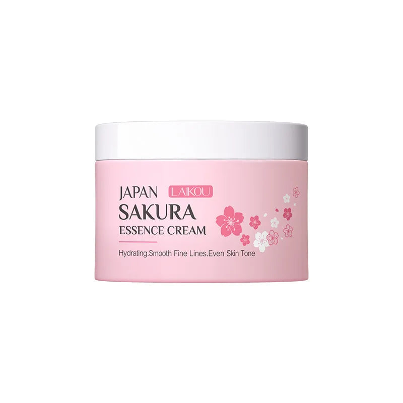 LAIKOU New Sakura Essence Cream Moisturizing Face Cream Nourish Skin Improving Dryness Face Brightening Cream Skin Care 25g